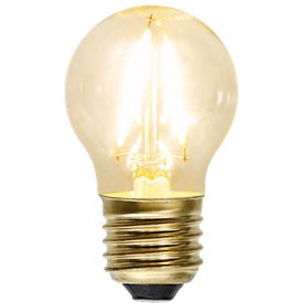 Klotlampa LED 120lm E27 2100k klar