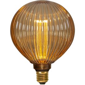 Globlampa LED Deco amber 125mm 50lm E27 1800K