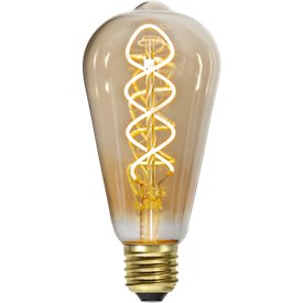 Edison LED 155lm amber E27 2100K