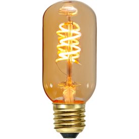 Tublampa LED 90lm amber E27 2000K dimbar