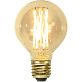 Glob LED 240lm amber 80 E27 1800K dimbar