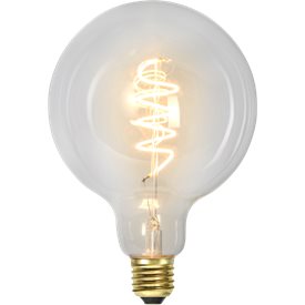 Globlampa LED 3-steg klar 95mm 270-68lm 2100K