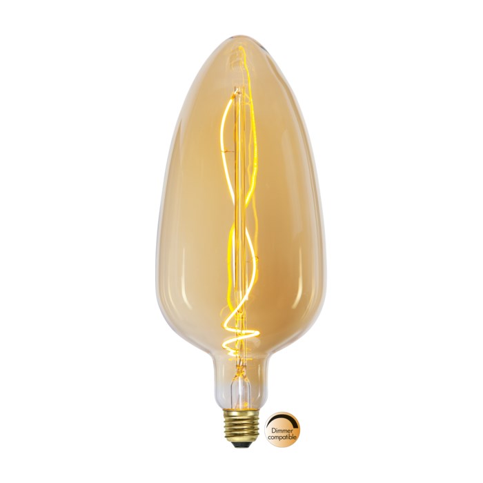 Globlampa LED 170lm amber E27 Industrial Vintage