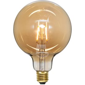 Globlampa LED 80lm amber 125 E27  2000K
