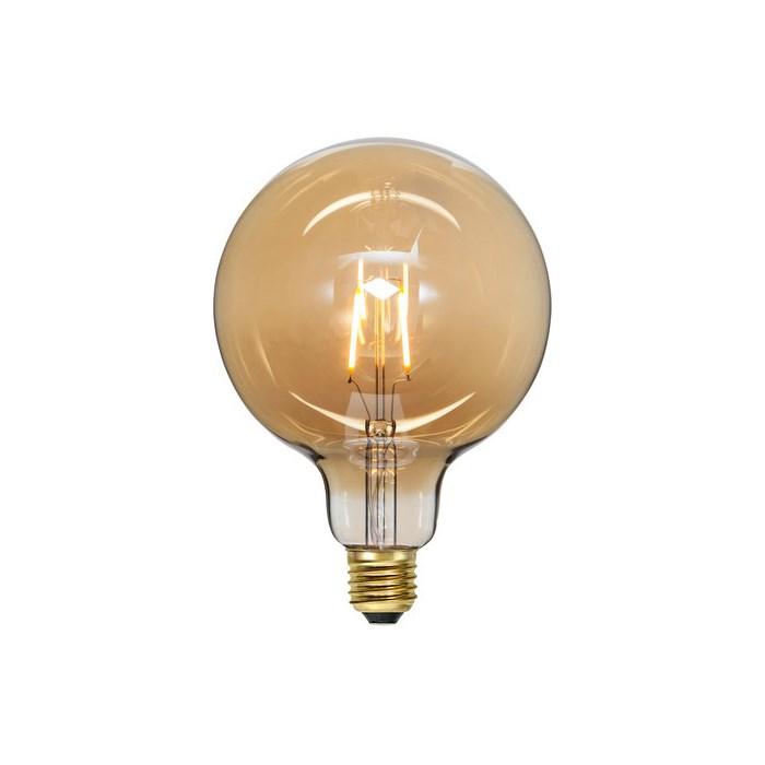 Glob LED 80lm amber 125 E27  2000K