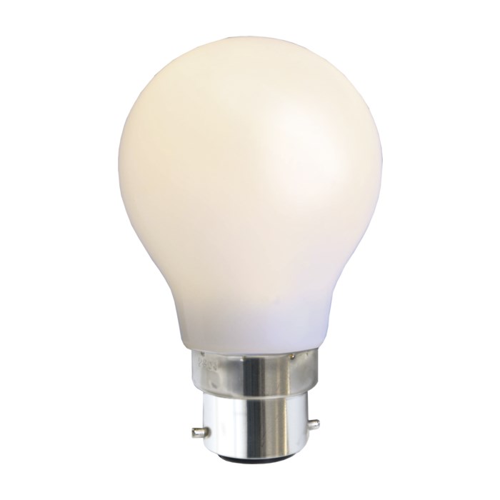 Normallampa LED B22 vit