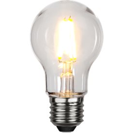 Normallampa LED klar plast 270lm 2700K