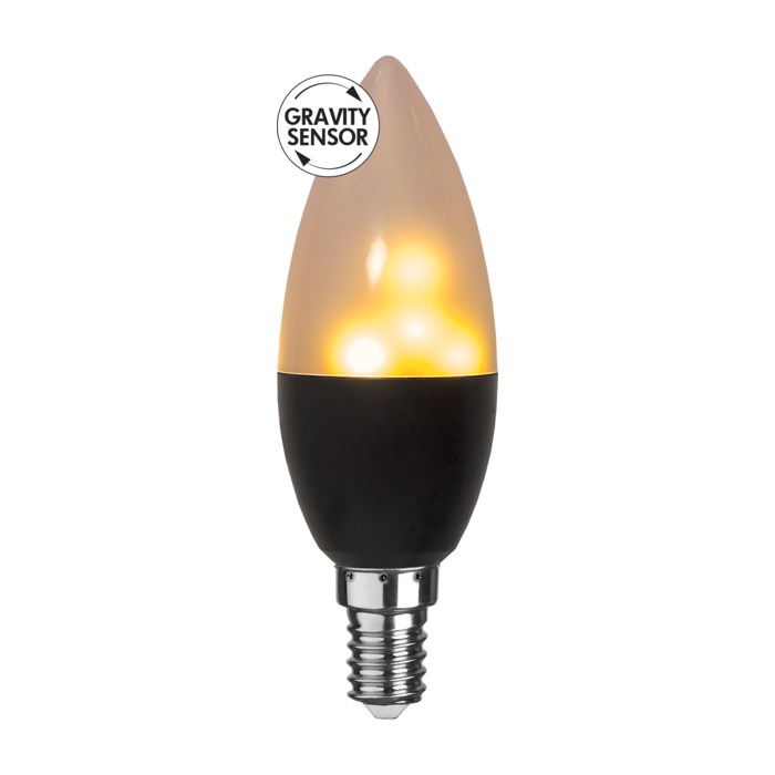 Flamelampa LED E14 18lm 1800K