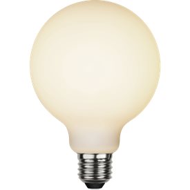 Glob LED 400lm opal 95 E27 2600K dimbar