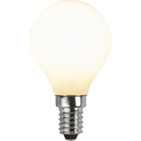 Klotlampa LED E14 opal 806lm 3000K
