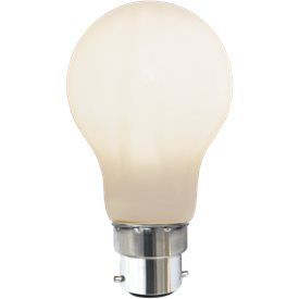 Normallampa LED B22 806lm opal 2700K