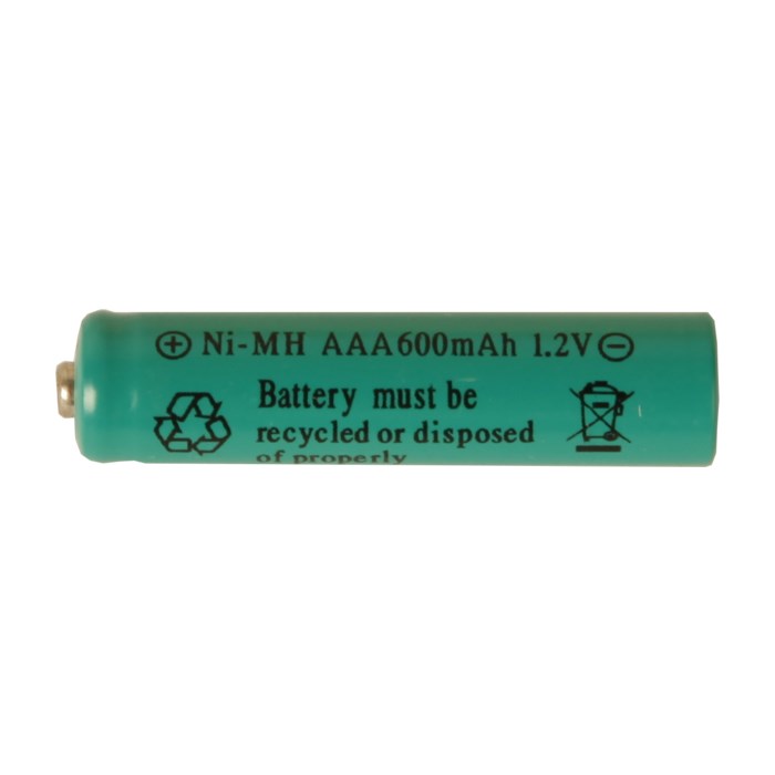 Solcellsbatteri laddbart AAA 600mA 1,2V
