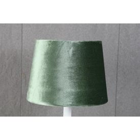 Lampskärm Sammet grön 20cm