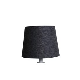 Rustik lampskärm grå 28cm