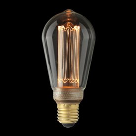 Edisonlampa LED Uni-K 120lm E27 1800K dimbar