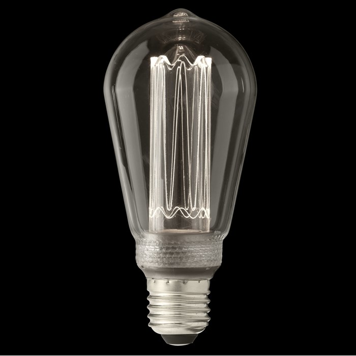 Edisonlampa LED Uni-K 110lm E27 3000K dimbar