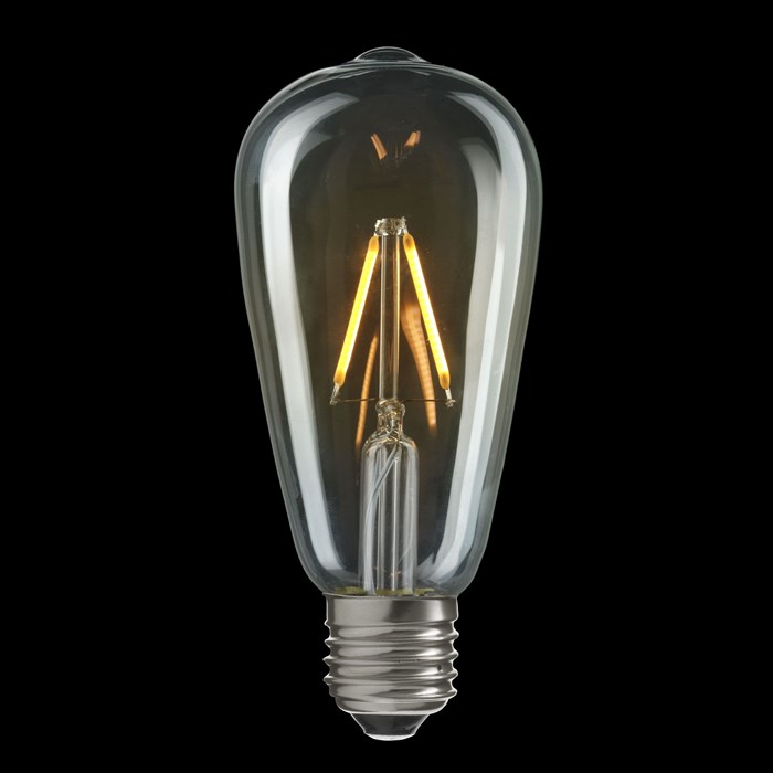 Edisonlampa LED 70lm E27 klar 2200K