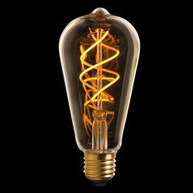 Edisonlampa LED E27 guld 250lm 2000K dimbar