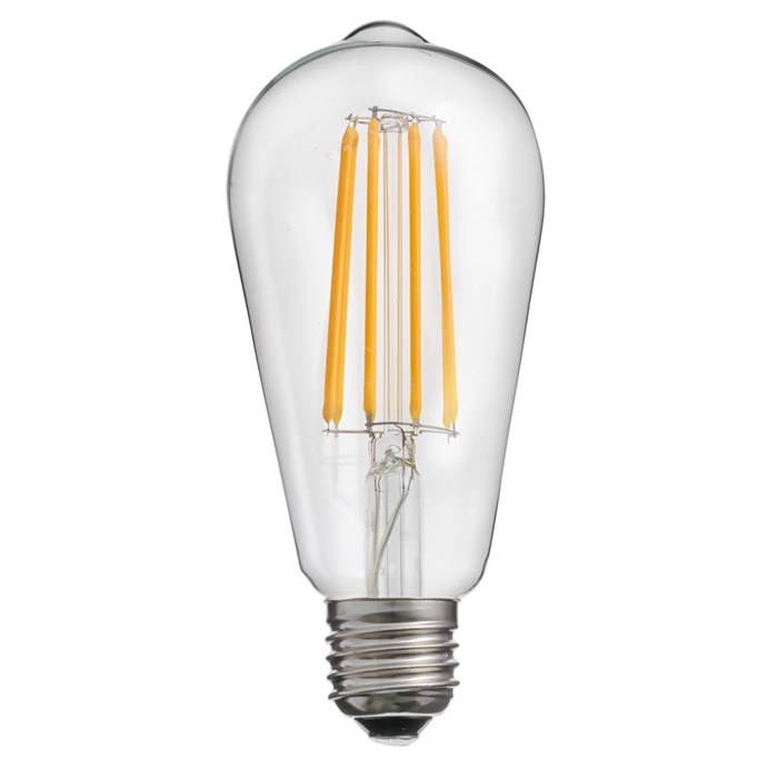 Edisonlampa LED E27 klar 2200K 100lm dimbar