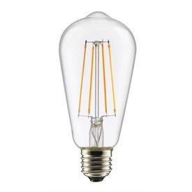 Edisonlampa LED E27 700lm 2200K dimbar