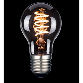 Normal LED Nero 3-steg E27 rökfärgad