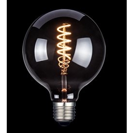 Globlampa LED Nero 3-steg 125 rökfärgad