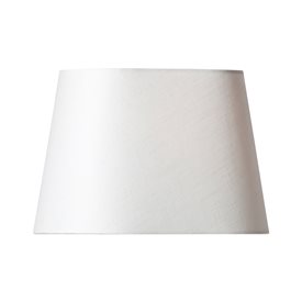 BASIC oval lampskärm offwhite 20cm