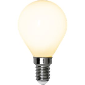 Klotlampa LED 3-steg E14 opal 380lm