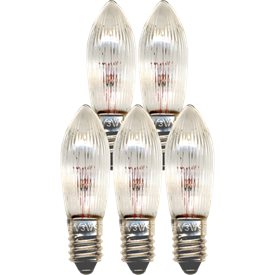 55V 3W topplampa räfflad 5-pack
