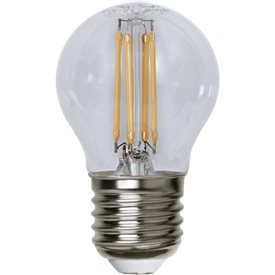 Klot LED klar E27 470lm 2700K dimbar