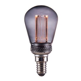 Edisonlampa LED E14 Future rök 70lm dimbar