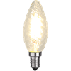 Kronljuslampa LED E14  vriden klar 420lm 2700K dimbar
