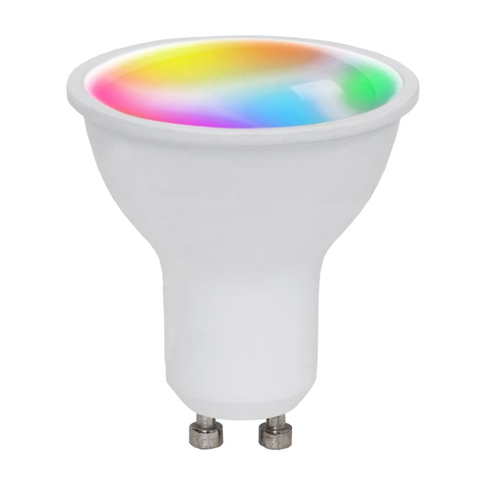 GU10-lampa LED Smart multifärg