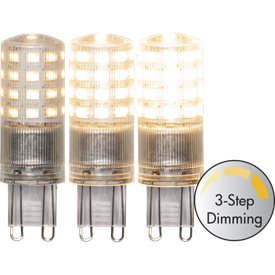 LED G9 3-steg 470lm 2700K