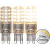 LED G9 3-steg 470lm 2700K