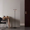 Diablo golvlampa Ø30 mattsvart/blankröd