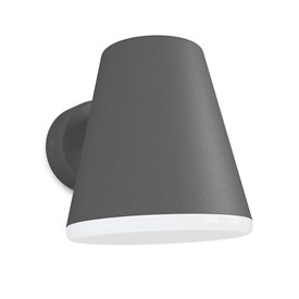 Mist utomhusvägglampa grafitstruktur