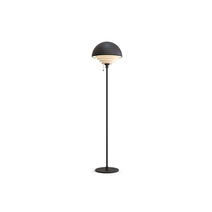 Motown golvlampa svart