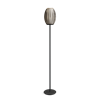 Tentacle M golvlampa svart/rökfärgad