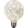 Globlampa LED klar ljusslinga E27