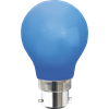 Normallampa LED B22 blå