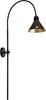 Hyde vägglampa brun 120cm