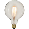 Globlampa LED 3-steg E27 klar 125mm 700-70lm 2100K