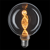 Globlampa DNA LED 125 clear E27 3-steg