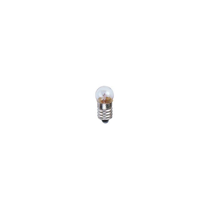 Ficklampslampa 6V E10 400mA 2,4W