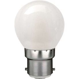 Klotlampa B22 25W opal