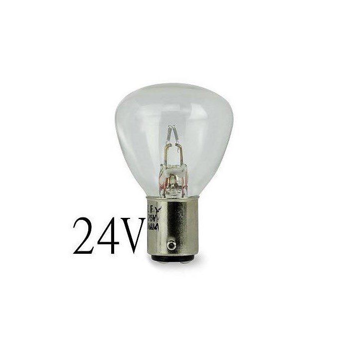 Signallampa 24V Ba15d  45W