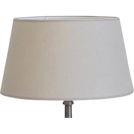 SABINA oval lampskärm 30cm beige