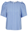 TERANCC STRIPE SS BLOUSE - PALE BLUE