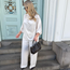 Beige blus
